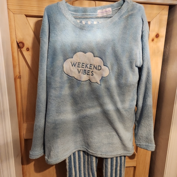 Women's Sweet dreams Pjs set "weekend vibes" size L - Picture 5 of 10